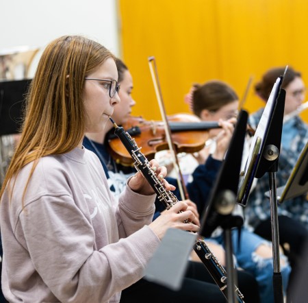 Concordia Texas School of Fine Arts students