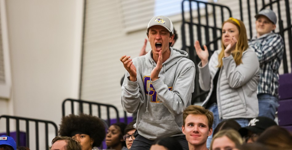 Tornado Nation cheering on their team