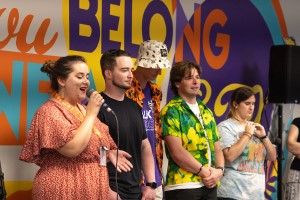 Students at the Center for Belonging and Faith